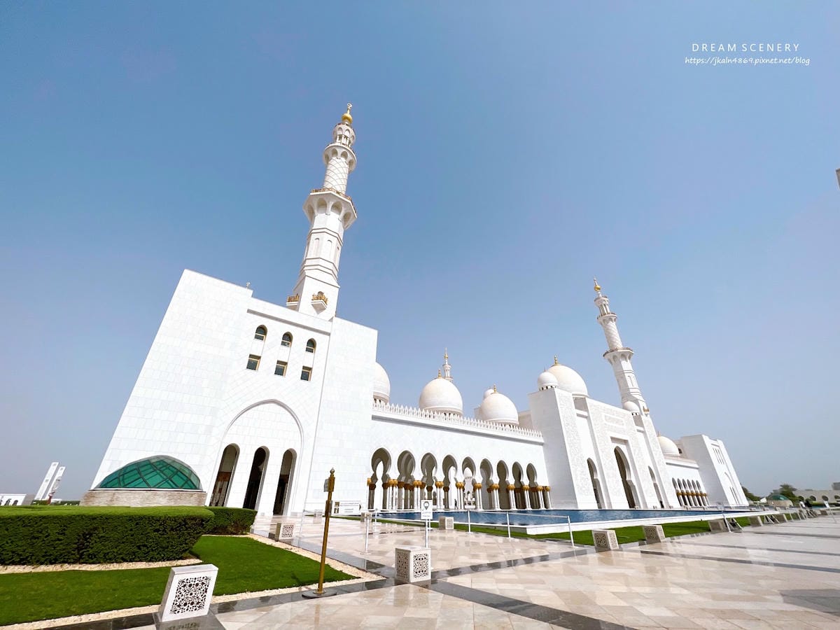 【杜拜-Abu Dhabi】世界上最大的清真寺之一│謝赫扎耶 【杜拜-Abu Dhabi】世界上最大的清真寺之一│謝赫扎耶
