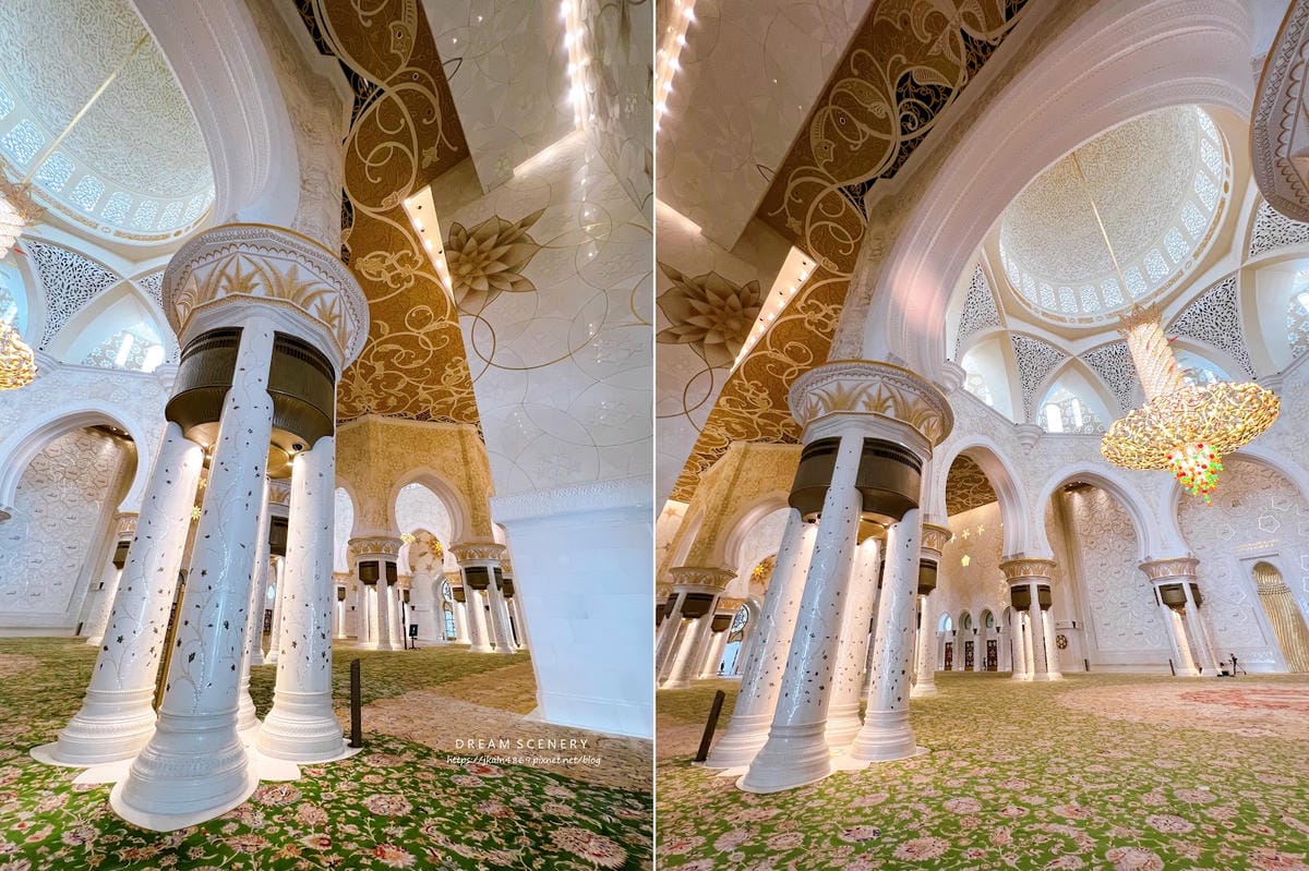【杜拜-Abu Dhabi】世界上最大的清真寺之一│謝赫扎耶 【杜拜-Abu Dhabi】世界上最大的清真寺之一│謝赫扎耶