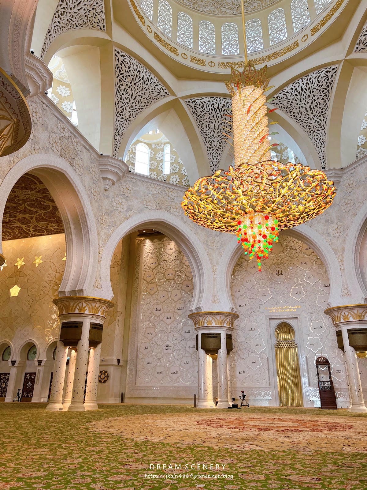 【杜拜-Abu Dhabi】世界上最大的清真寺之一│謝赫扎耶 【杜拜-Abu Dhabi】世界上最大的清真寺之一│謝赫扎耶