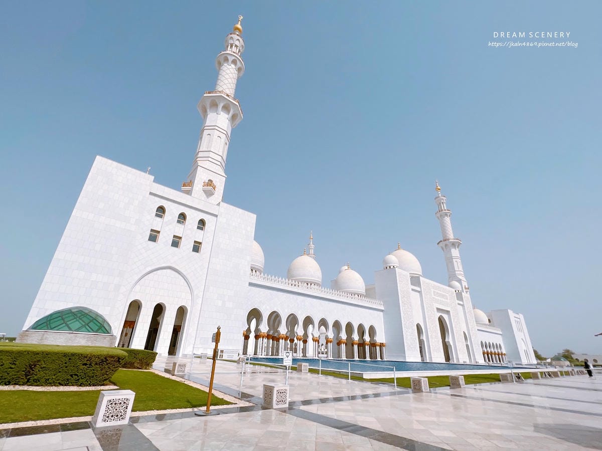 【杜拜-Abu Dhabi】世界上最大的清真寺之一│謝赫扎耶 【杜拜-Abu Dhabi】世界上最大的清真寺之一│謝赫扎耶