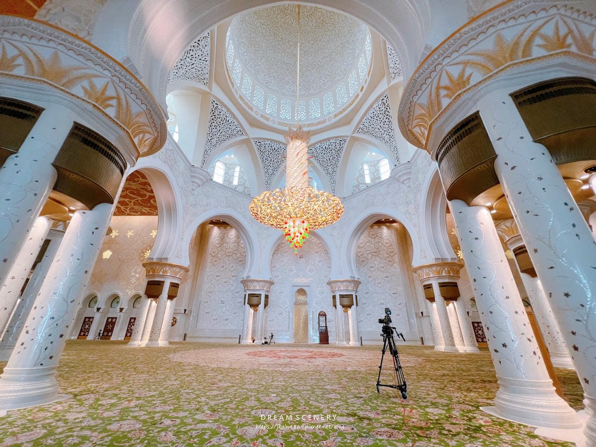 【杜拜-Abu Dhabi】世界上最大的清真寺之一│謝赫扎耶 【杜拜-Abu Dhabi】世界上最大的清真寺之一│謝赫扎耶