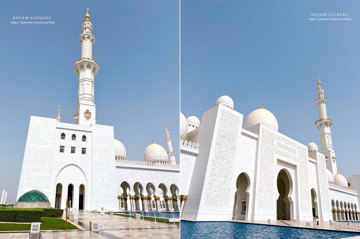 【杜拜-Abu Dhabi】世界上最大的清真寺之一│謝赫扎耶 【杜拜-Abu Dhabi】世界上最大的清真寺之一│謝赫扎耶