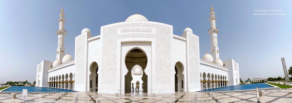 【杜拜-Abu Dhabi】世界上最大的清真寺之一│謝赫扎耶 【杜拜-Abu Dhabi】世界上最大的清真寺之一│謝赫扎耶