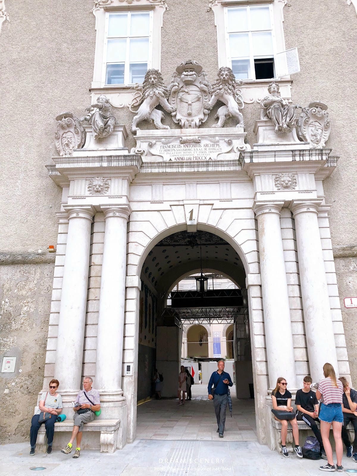【奧地利-Salzburg】薩爾斯堡景點│薩爾斯堡主教宮殿廣 【奧地利-Salzburg】薩爾斯堡景點│薩爾斯堡主教宮殿廣