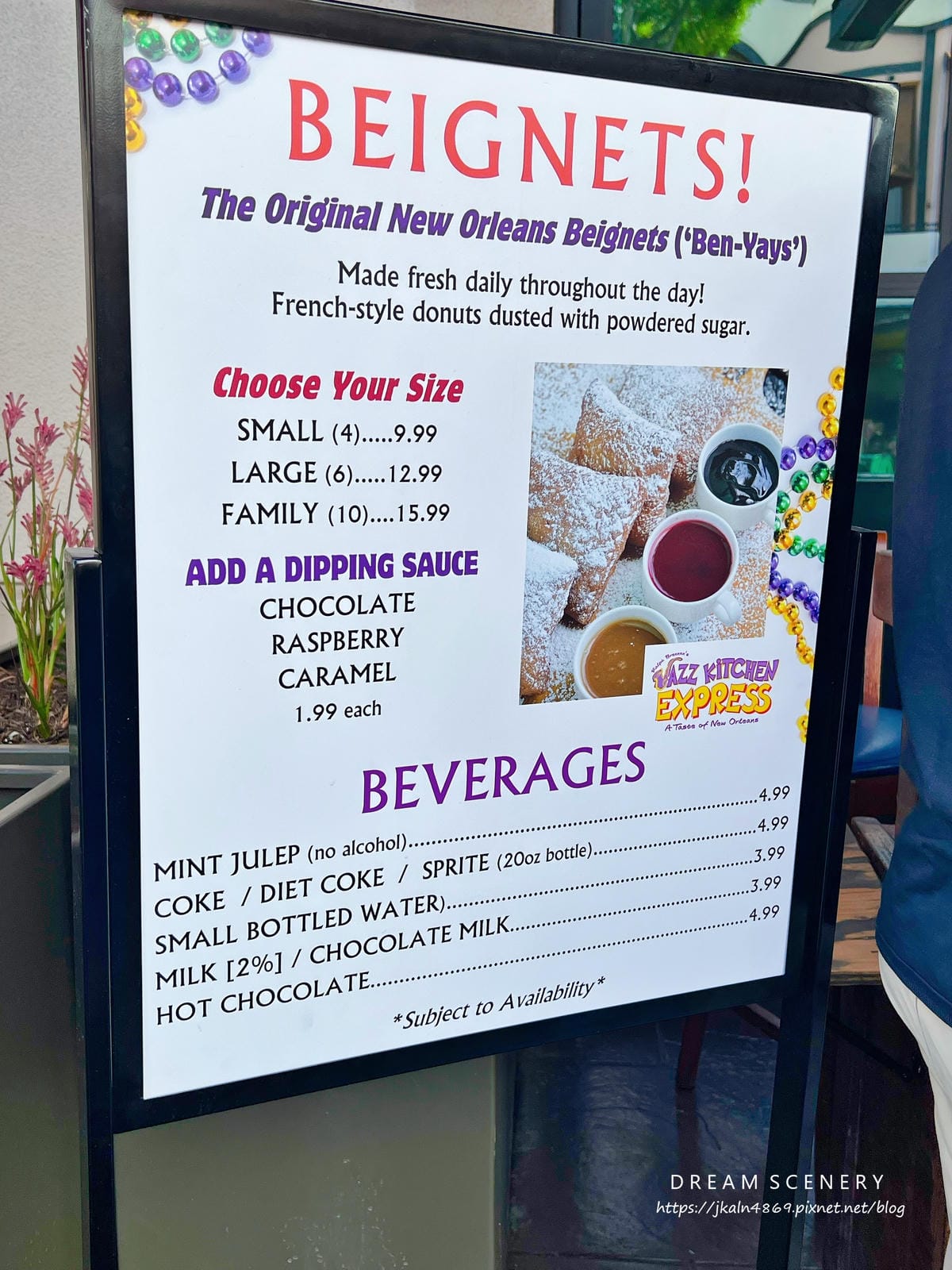 【美國-Los Angeles】迪士尼周邊美食│貝涅餅BEI 【美國-Los Angeles】迪士尼周邊美食│貝涅餅BEI