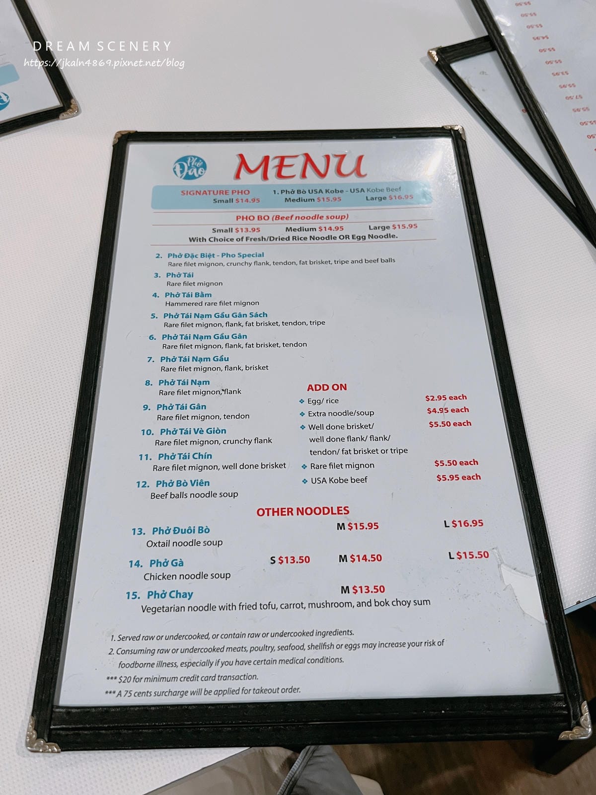 【美國-San Jose】越南河粉餐廳│Pho Dao Re 【美國-San Jose】越南河粉餐廳│Pho Dao Re