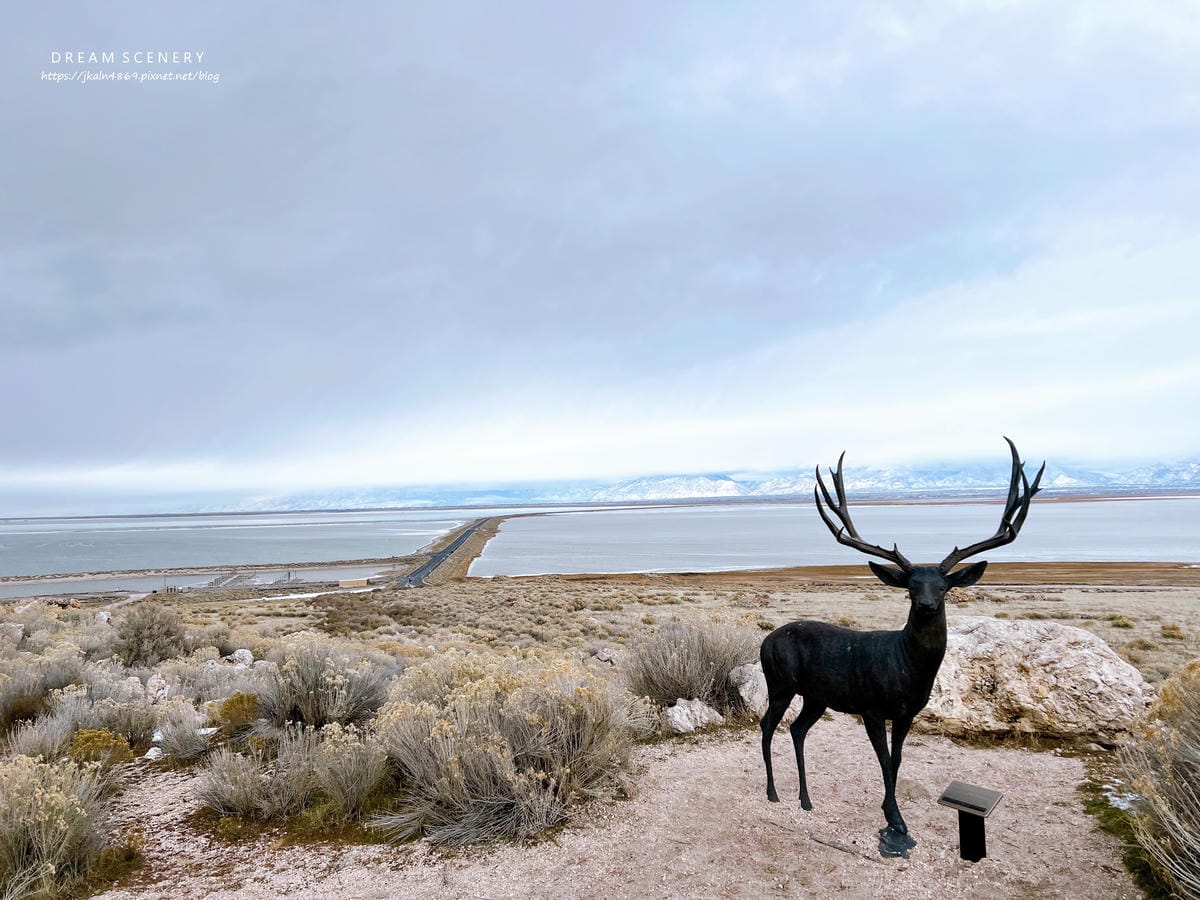 【美國-Utah】 猶他州大鹽湖上最大的島│羚羊島州立公園 【美國-Utah】 猶他州大鹽湖上最大的島│羚羊島州立公園