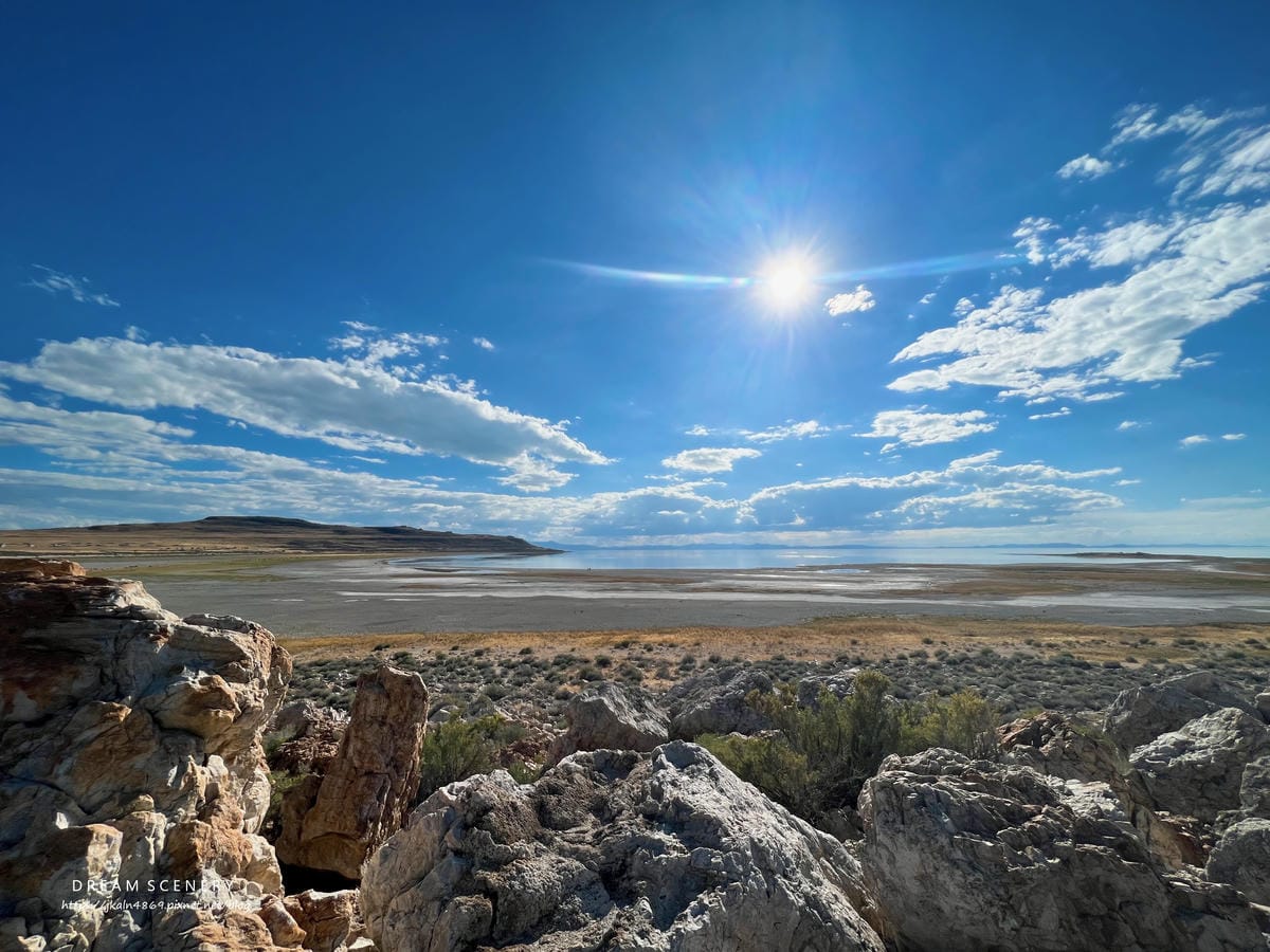 【美國-Utah】 猶他州大鹽湖上最大的島│羚羊島州立公園 【美國-Utah】 猶他州大鹽湖上最大的島│羚羊島州立公園