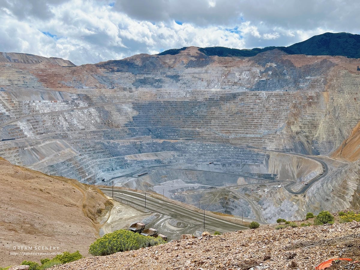 【美國-Utah】至今仍在開採的大型銅礦礦山│賓漢谷銅礦場│ 【美國-Utah】至今仍在開採的大型銅礦礦山│賓漢谷銅礦場│