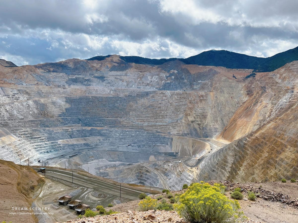 【美國-Utah】至今仍在開採的大型銅礦礦山│賓漢谷銅礦場│ 【美國-Utah】至今仍在開採的大型銅礦礦山│賓漢谷銅礦場│