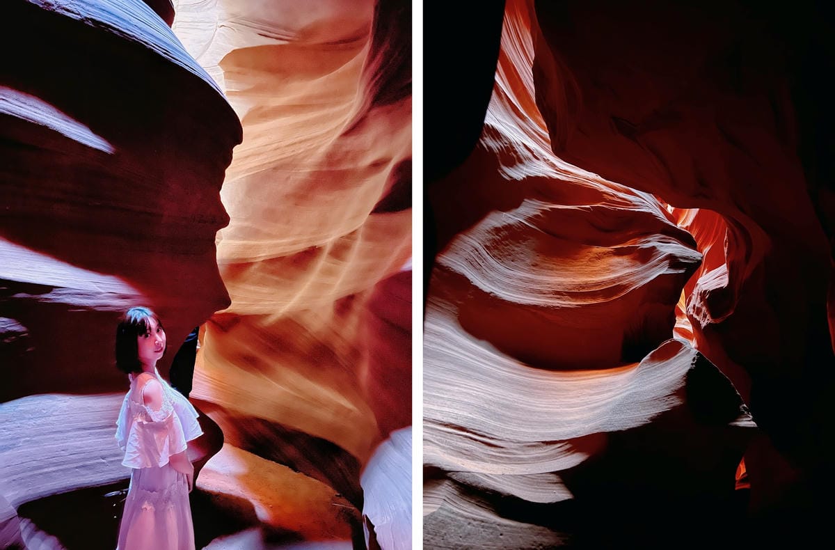 上羚羊谷 Upper Antelope Canyon 上羚羊谷 Upper Antelope Canyon