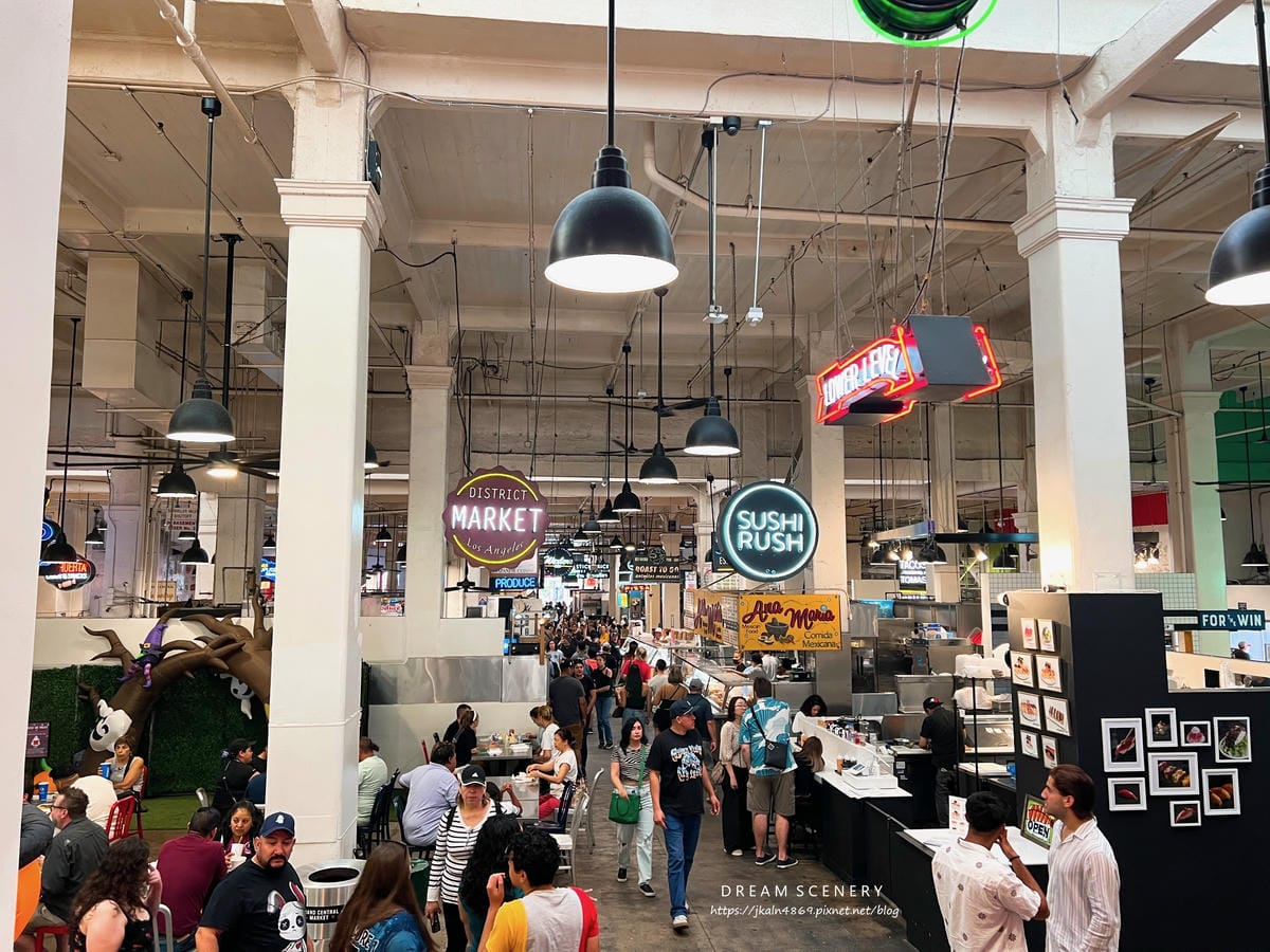 【美國-Los Angeles】歷史百年的室內美食市集│洛杉 【美國-Los Angeles】歷史百年的室內美食市集│洛杉