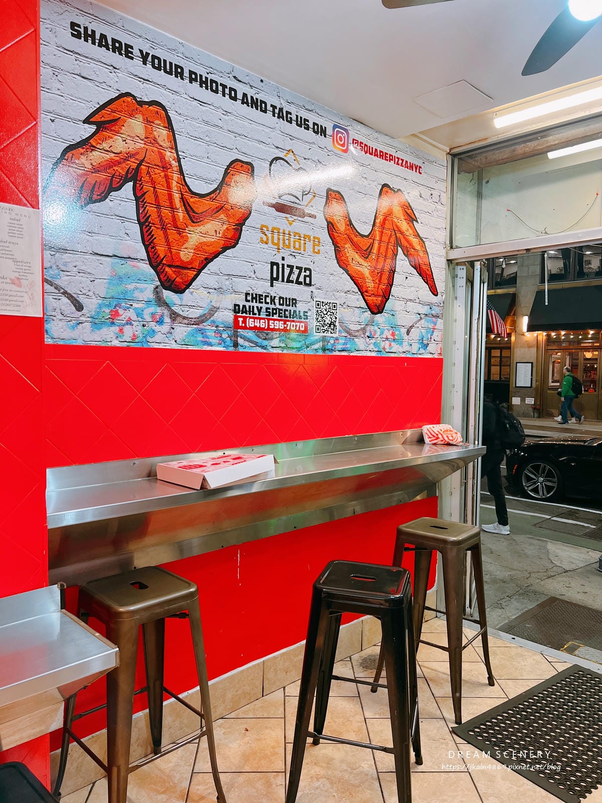 【美國-New York】美味的街邊披薩店│Square p 【美國-New York】美味的街邊披薩店│Square p