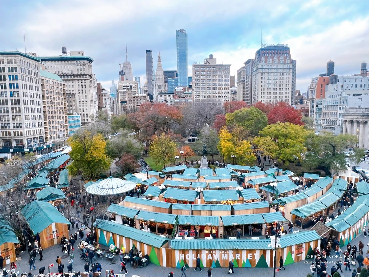 【美國-New York】紐約聯合公園聖誕市集 │ Unio 【美國-New York】紐約聯合公園聖誕市集 │ Unio