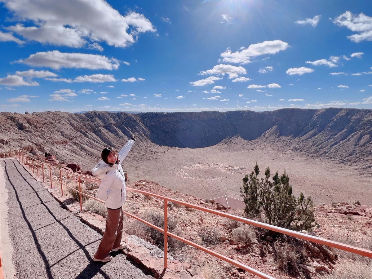 2巴林傑隕石坑 Barringer Crater或Meteor Crater 2巴林傑隕石坑 Barringer Crater或Meteor Crater