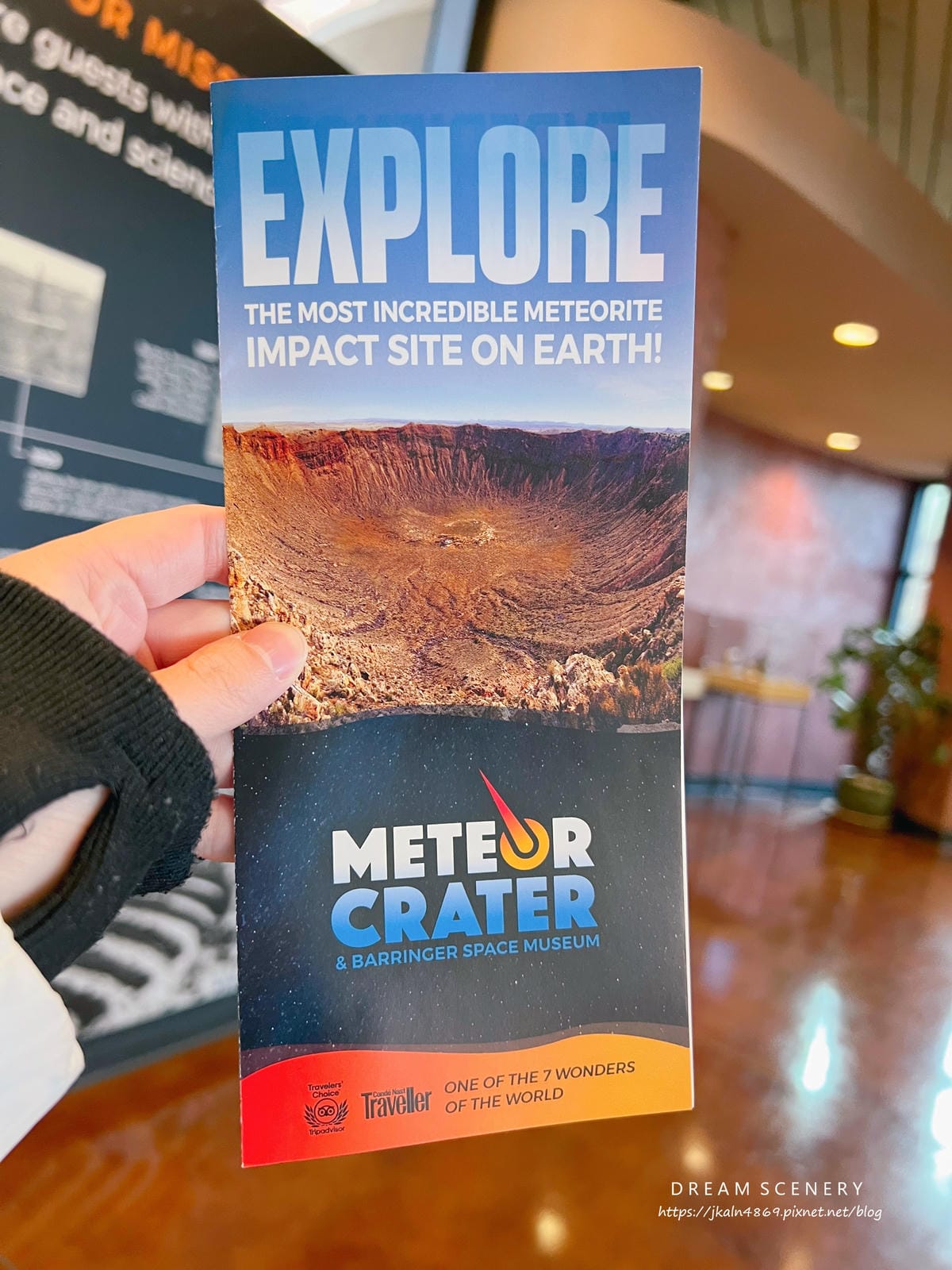 巴林傑隕石坑 Barringer Crater或Meteor Crater 巴林傑隕石坑 Barringer Crater或Meteor Crater