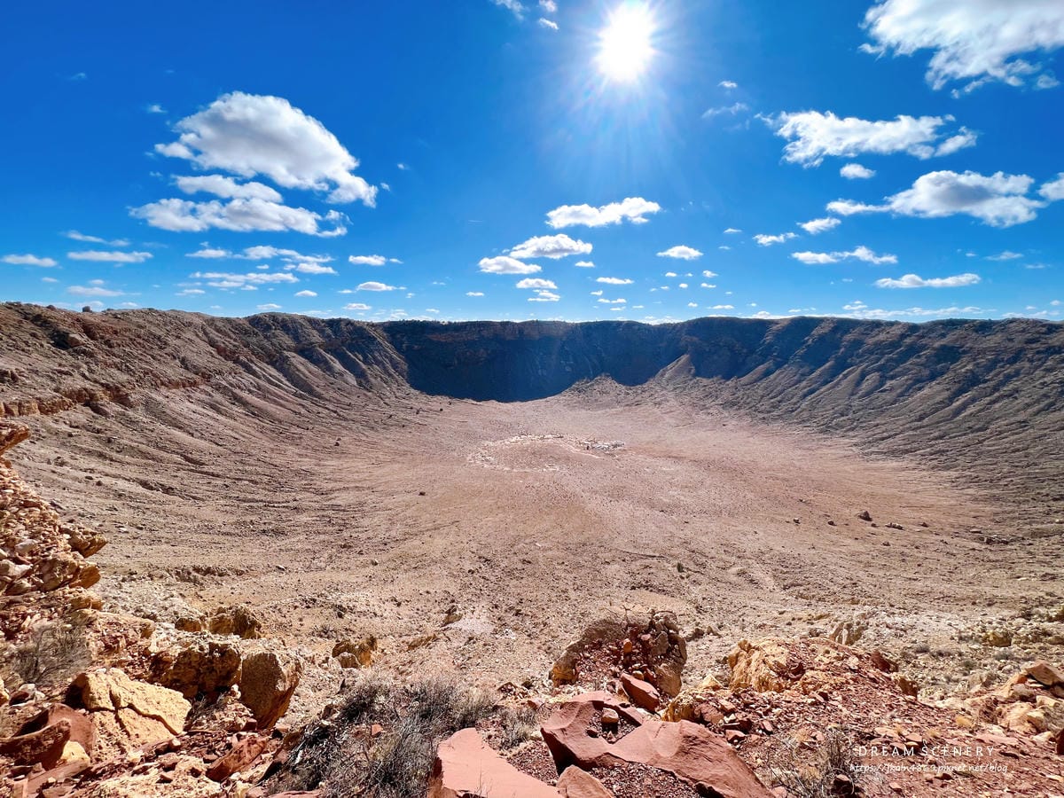 巴林傑隕石坑 Barringer Crater或Meteor Crater 巴林傑隕石坑 Barringer Crater或Meteor Crater