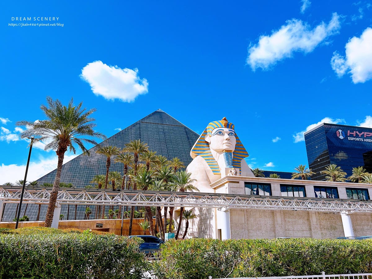 【美國-Las Veags】拉斯維加斯周遊十家酒店記錄│免費 【美國-Las Vegas】樂蜀酒店 Luxor Hotel %26; Casino