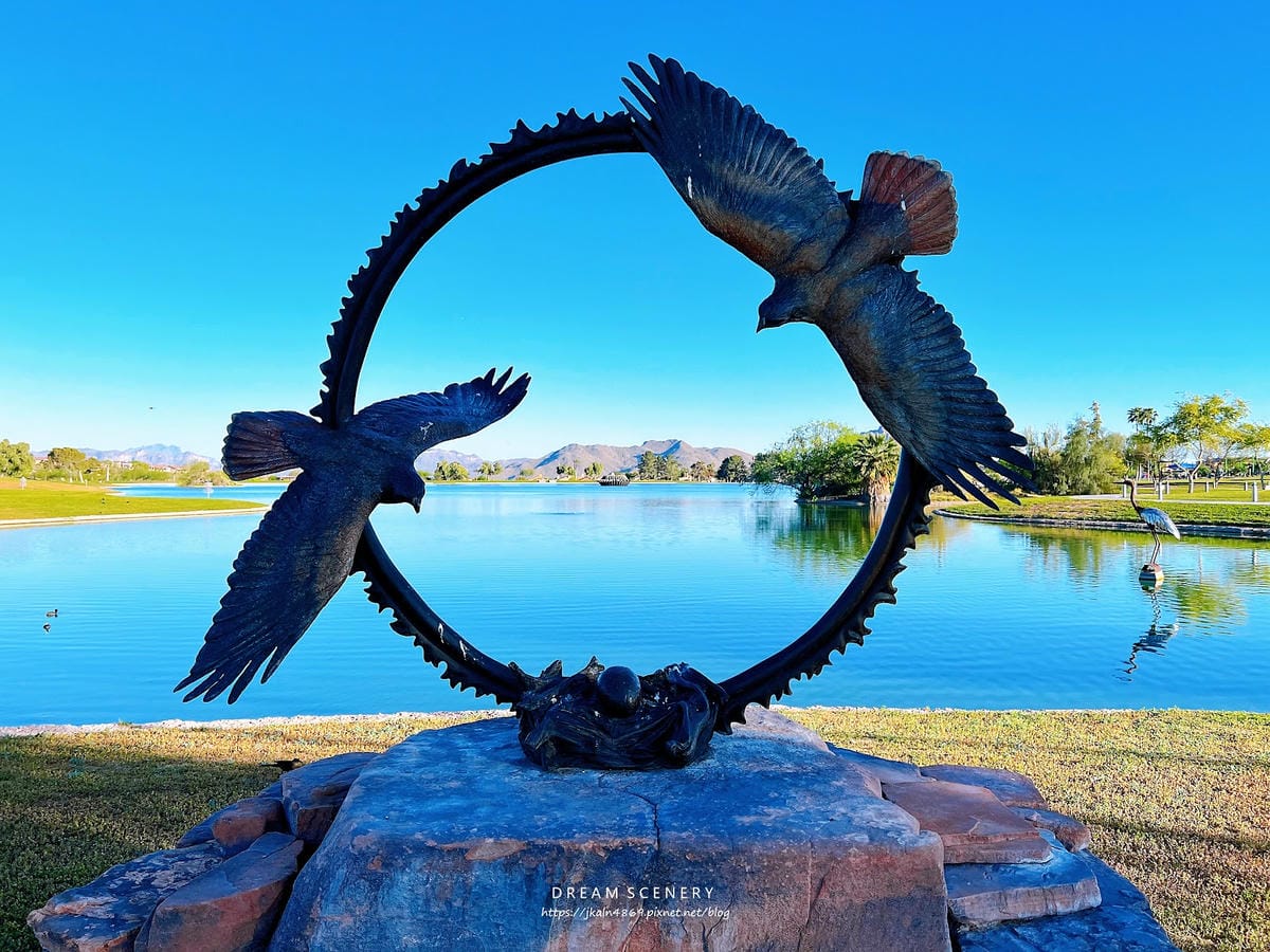 【美國-Arizona】世界第四高噴泉城市│噴泉山│FOUN