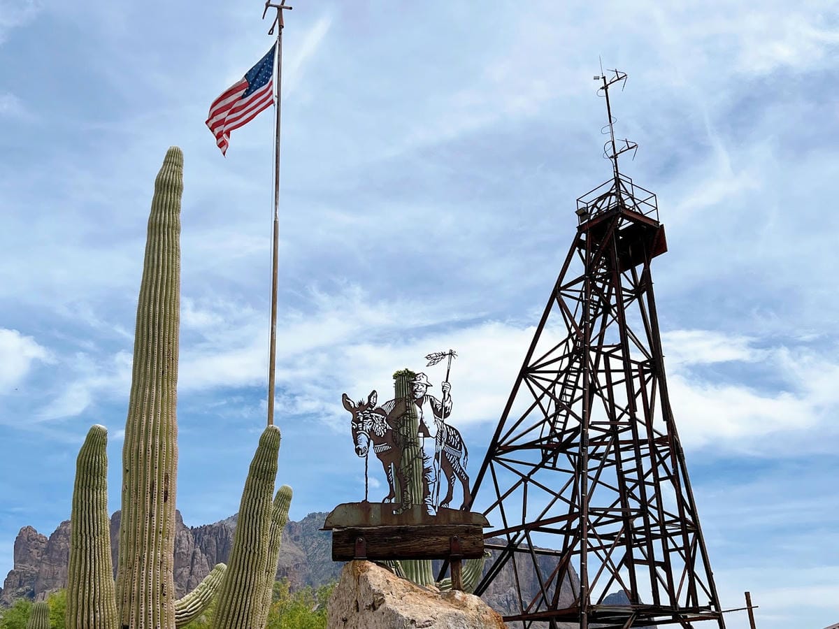 【美國-Arizona】亞利桑那州景點│淘金鬼鎮│GOLDF