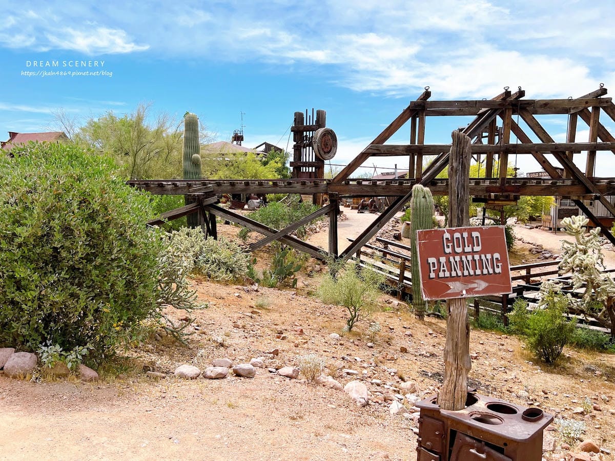 【美國-Arizona】亞利桑那州景點│淘金鬼鎮│GOLDF