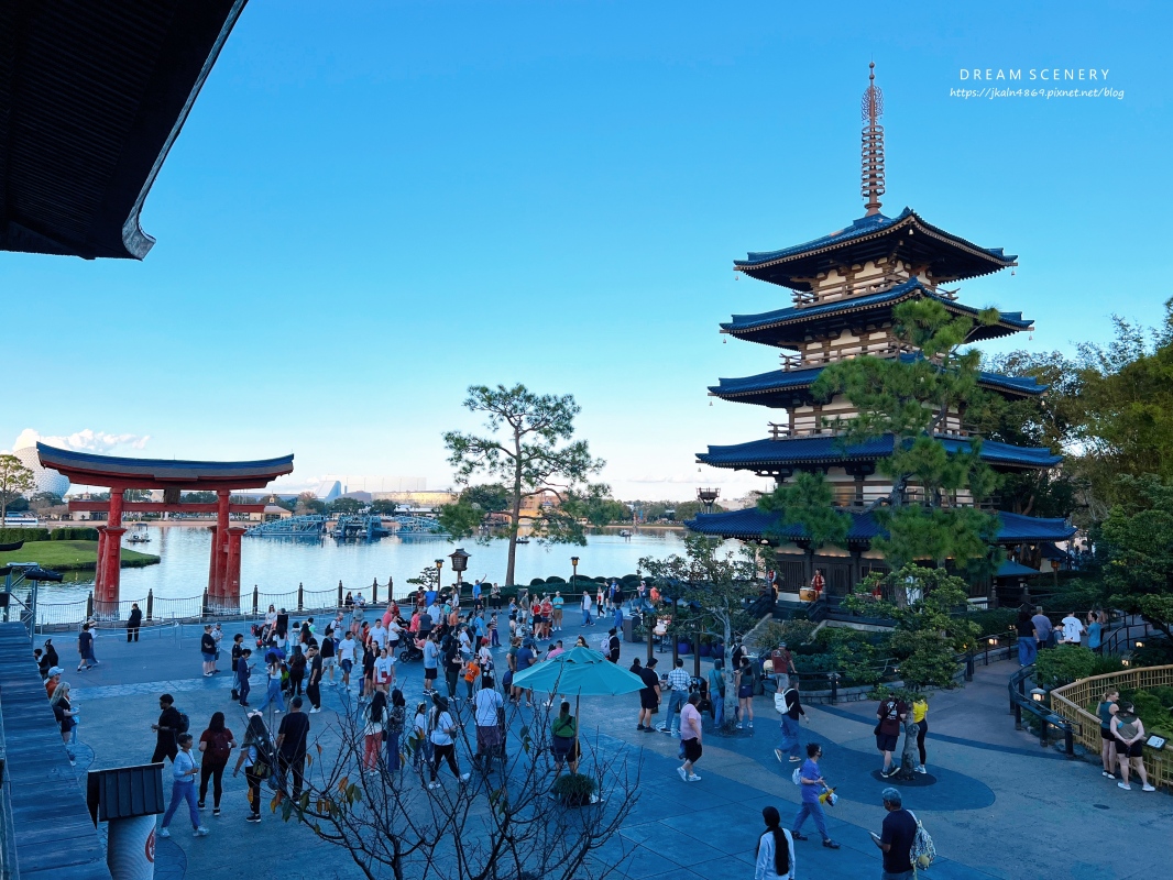 【美國 Florida】2024 EPCOT 景區 – 日本館（Japan Pavilion）