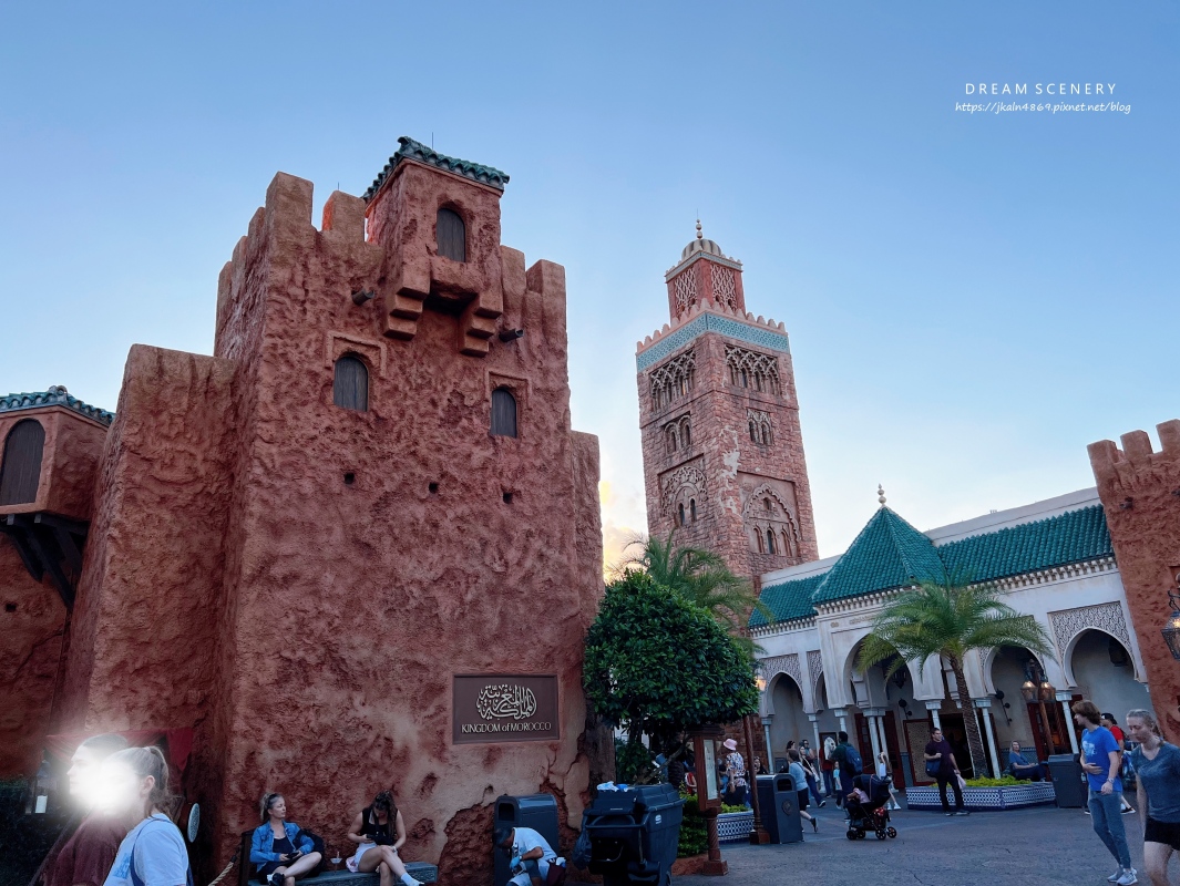 【美國 Florida】2024 EPCOT 景區 – 摩洛哥館（Morocco Pavilion）