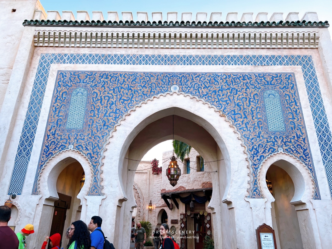 【美國 Florida】2024 EPCOT 景區 – 摩洛哥館（Morocco Pavilion）