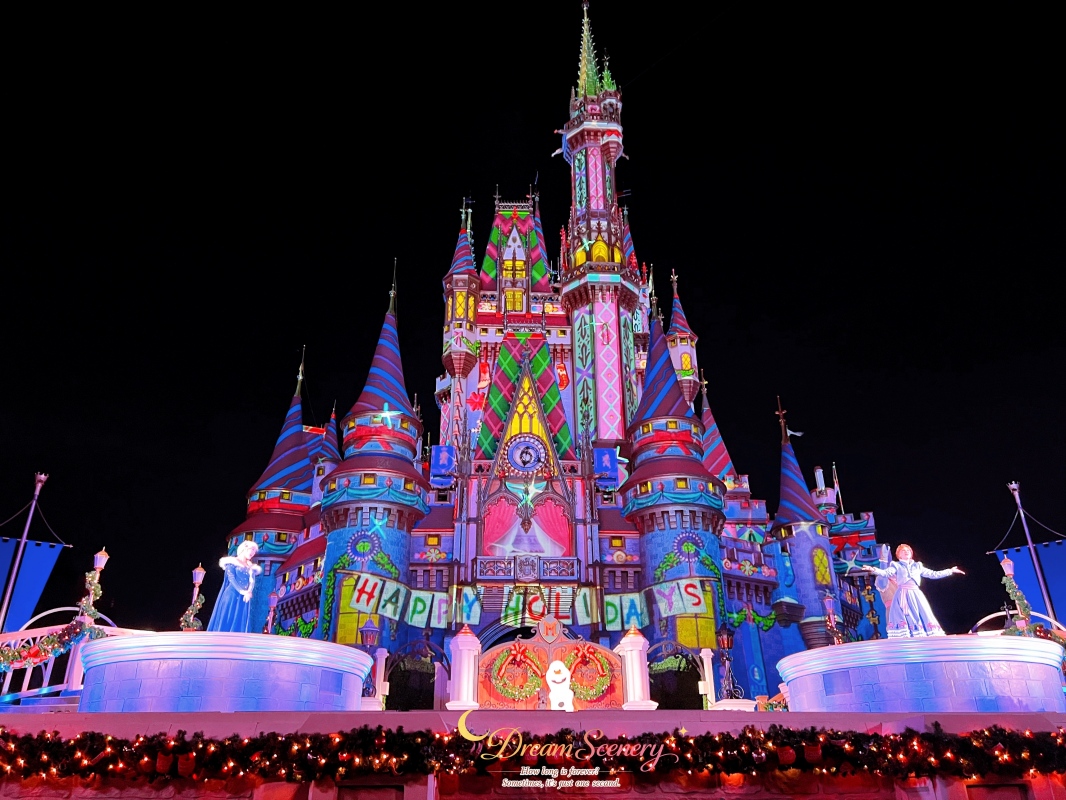 【美國 Florida】2024 Magic Kingdom表演|Frozen Holiday Surprise - 第2張圖 【美國 Florida】2024 Magic Kingdom表演|Frozen Holiday Surprise