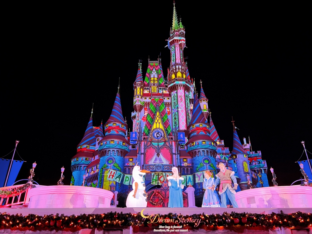 【美國 Florida】2024 Magic Kingdom表演|Frozen Holiday Surprise - 第3張圖 【美國 Florida】2024 Magic Kingdom表演|Frozen Holiday Surprise