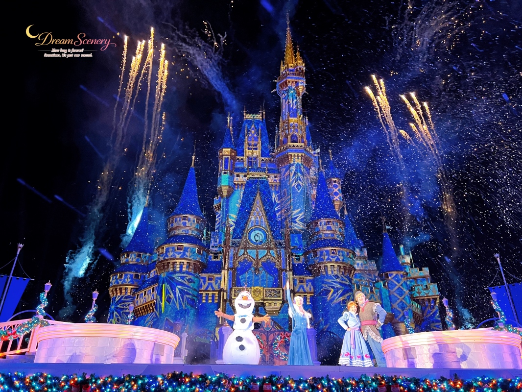 【美國 Florida】2024 Magic Kingdom表演|Frozen Holiday Surprise - 第9張圖 【美國 Florida】2024 Magic Kingdom表演|Frozen Holiday Surprise