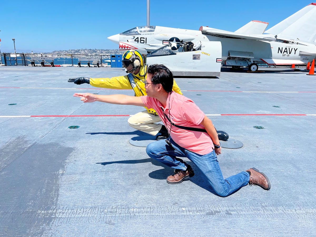 【美國-San Diego】美國海軍航空母艦中途島號博物館│ 【美國-San Diego】美國海軍航空母艦中途島號博物館│