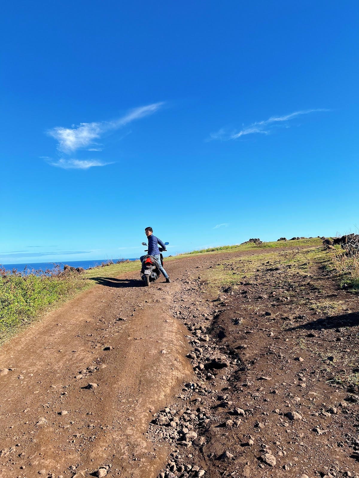 【智利-Easter Island】復活節島上最大的石像平台 【智利-Easter Island】復活節島上最大的石像平台