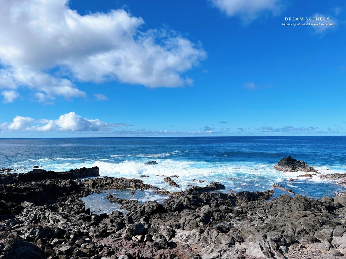 【智利-Easter Island】復活節島的祭祀平台之一 