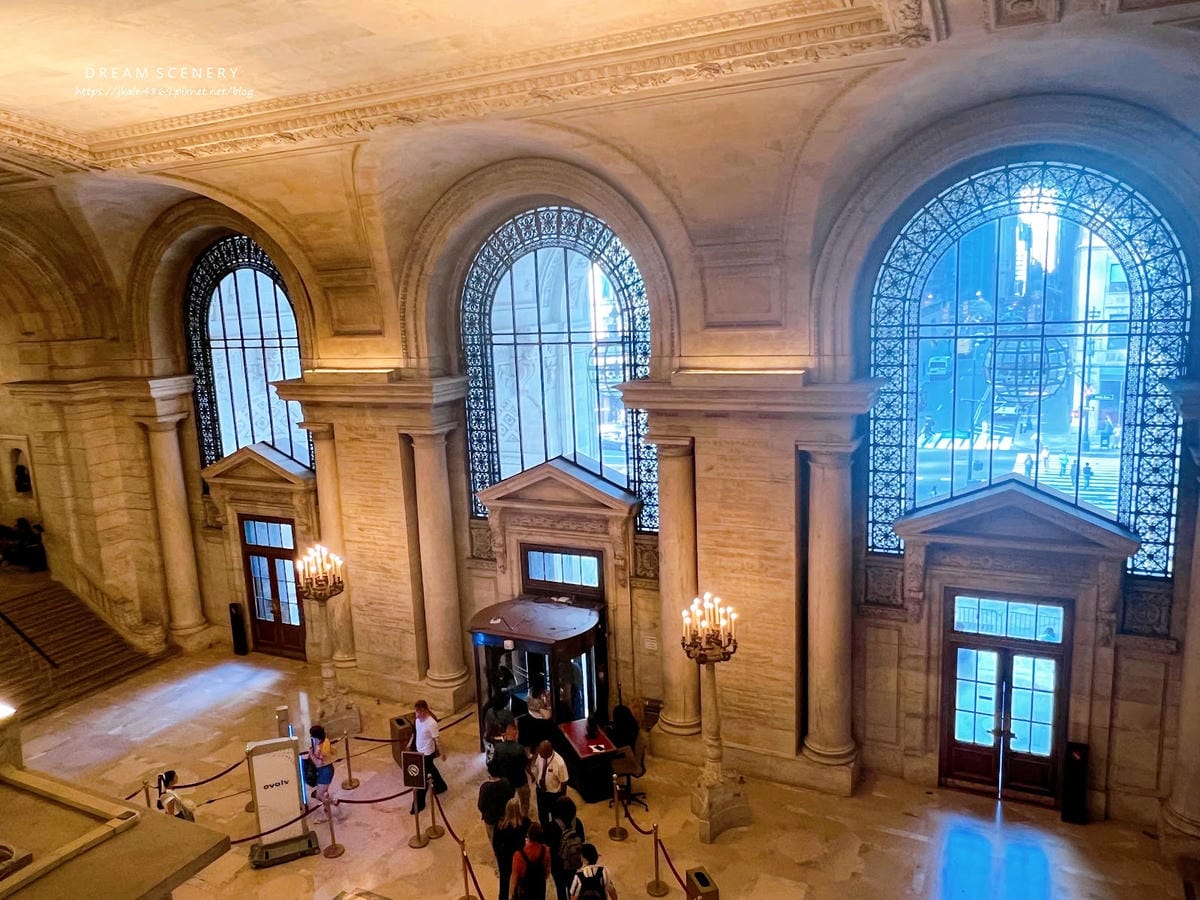 【美國-New York】全球最美的圖書館之一│世界五大著名