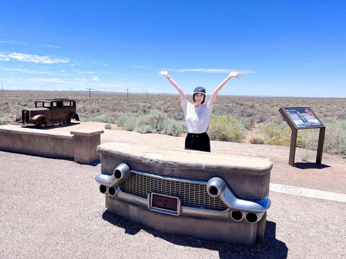 【美國-Arizona】穿越億萬年時光的旅程│石化森林國家公 【美國-Arizona】穿越億萬年時光的旅程│石化森林國家公