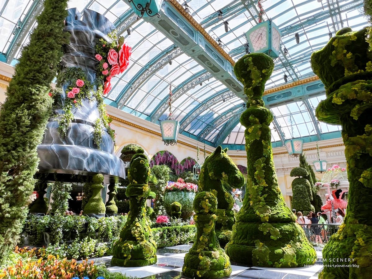 Bellagio的巴洛克幻獸園 Bellagio的巴洛克幻獸園