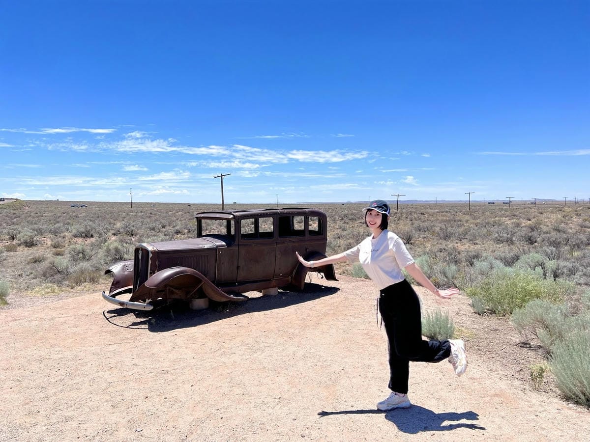 【美國-Arizona】穿越億萬年時光的旅程│石化森林國家公 【美國-Arizona】穿越億萬年時光的旅程│石化森林國家公