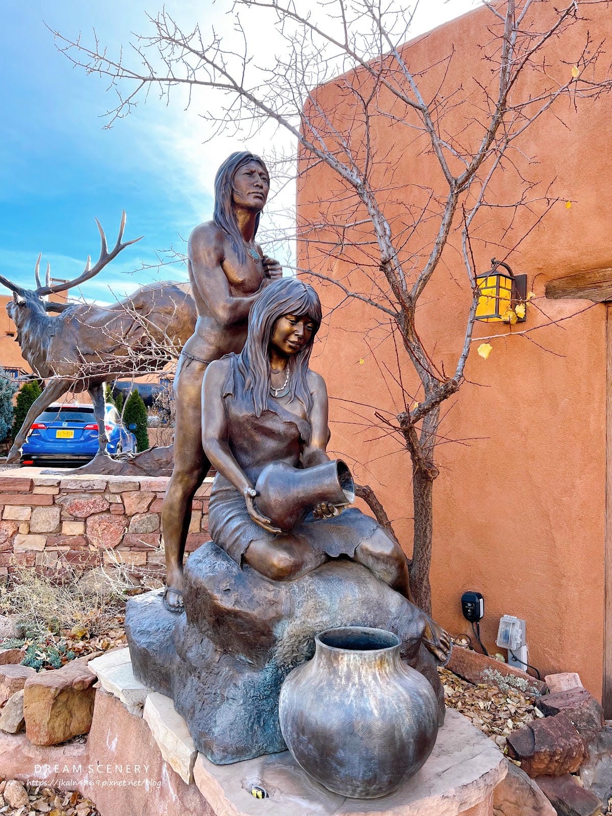 【美國-New Mexico】奇蹟無支撐的螺旋階梯│路邊經過