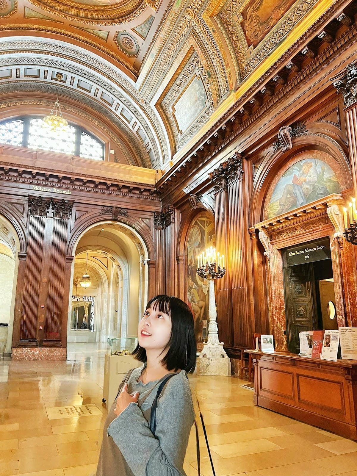 【美國-New York】全球最美的圖書館之一│世界五大著名