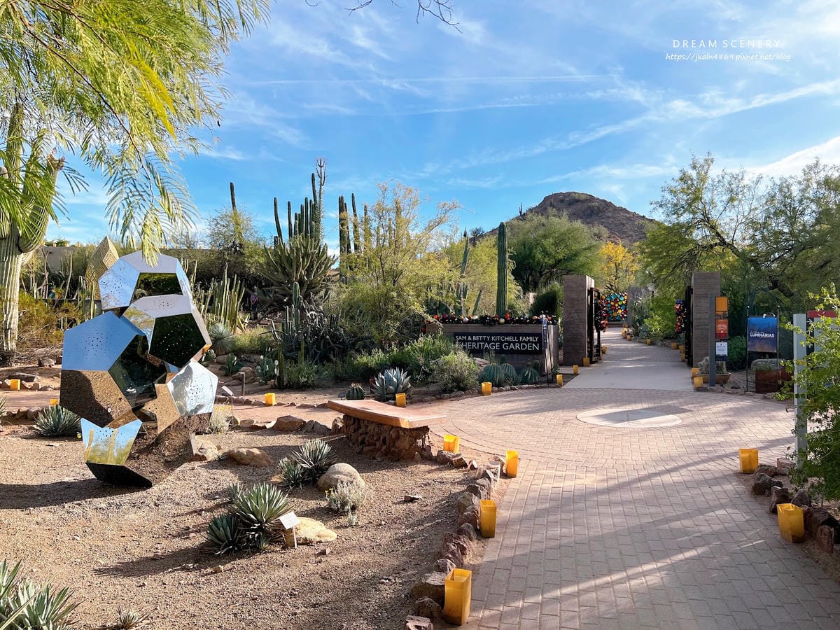 【美國-Arizona】亞利桑那州景點│沙漠植物園│Dese