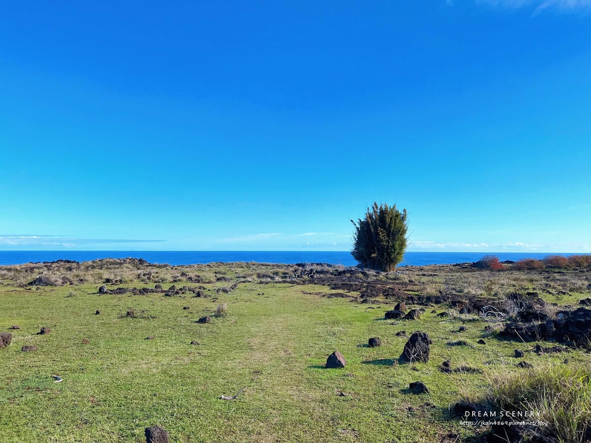 【智利-Easter Island】復活節島上著名的天然洞穴 【智利-Easter Island】復活節島上著名的天然洞穴
