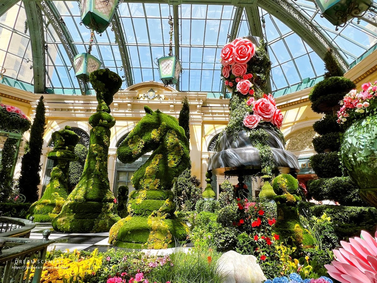 Bellagio的巴洛克幻獸園 Bellagio的巴洛克幻獸園