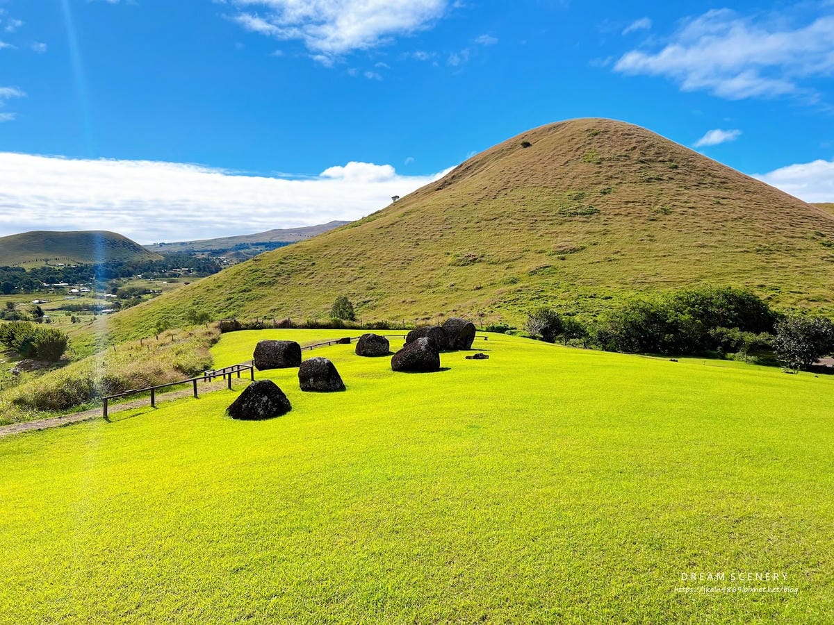 【智利-Easter Island】復活節島景點 | 摩艾帽 【智利-Easter Island】復活節島景點 | 摩艾帽