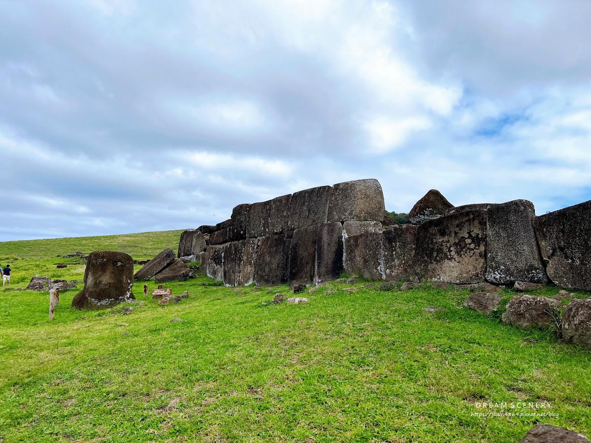 【智利-Easter Island】復活節島精湛的石牆建築 【智利-Easter Island】復活節島精湛的石牆建築