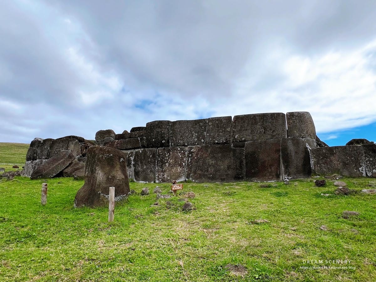 【智利-Easter Island】復活節島精湛的石牆建築 【智利-Easter Island】復活節島精湛的石牆建築