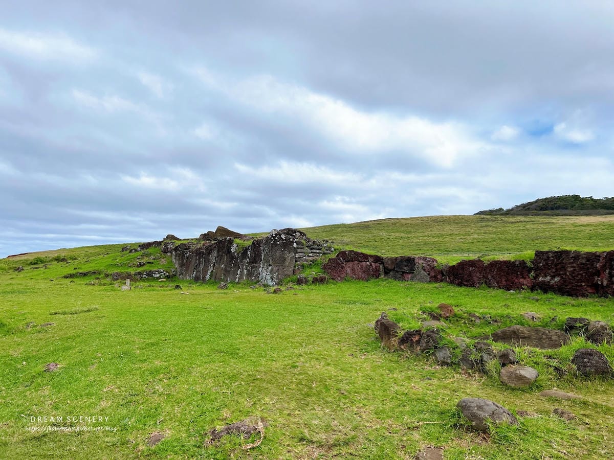 【智利-Easter Island】復活節島精湛的石牆建築 【智利-Easter Island】復活節島精湛的石牆建築