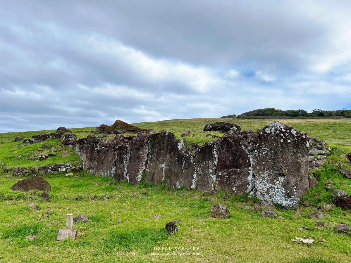 【智利-Easter Island】復活節島精湛的石牆建築 【智利-Easter Island】復活節島精湛的石牆建築