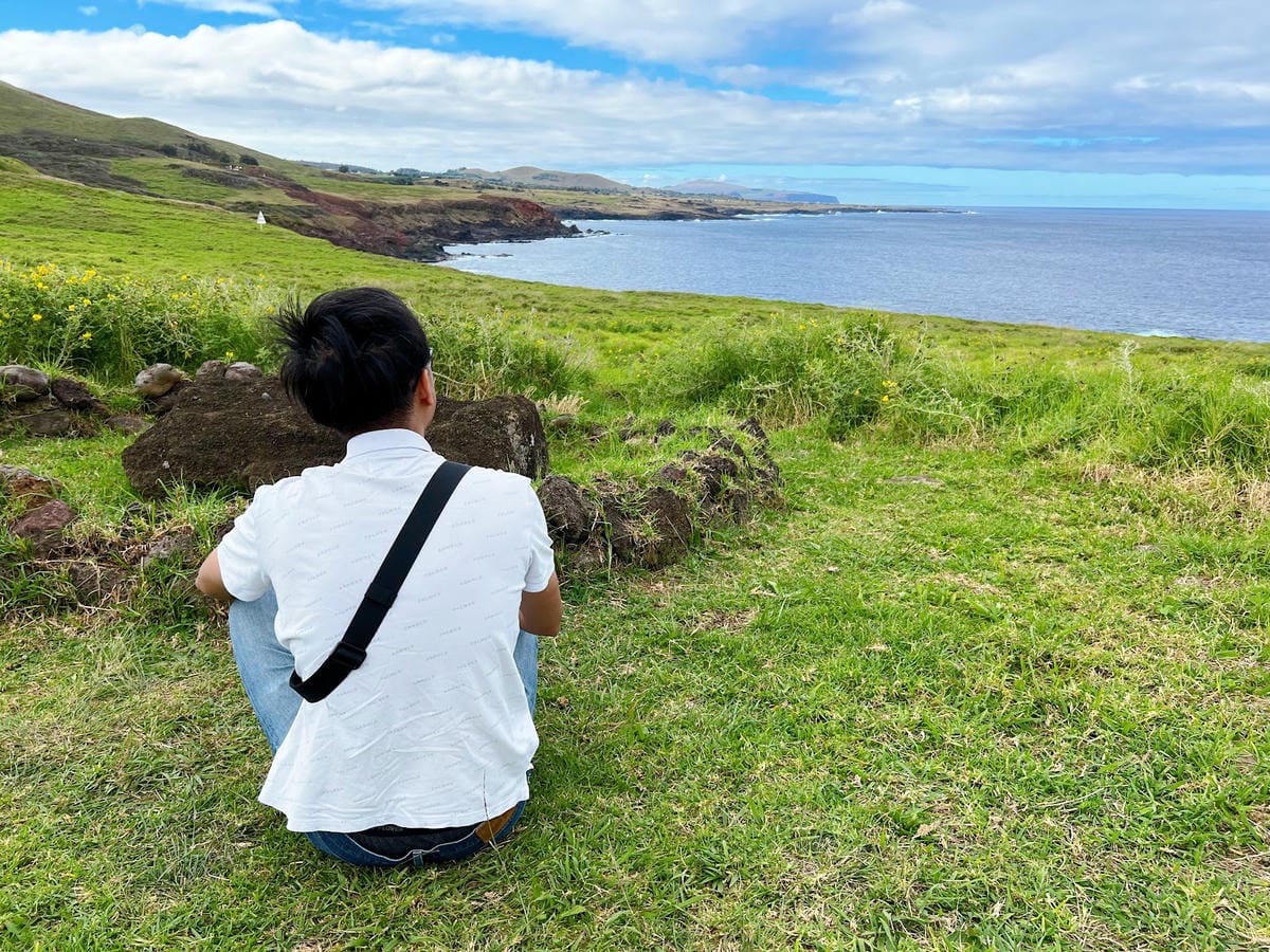 【智利-Easter Island】復活節島精湛的石牆建築 【智利-Easter Island】復活節島精湛的石牆建築