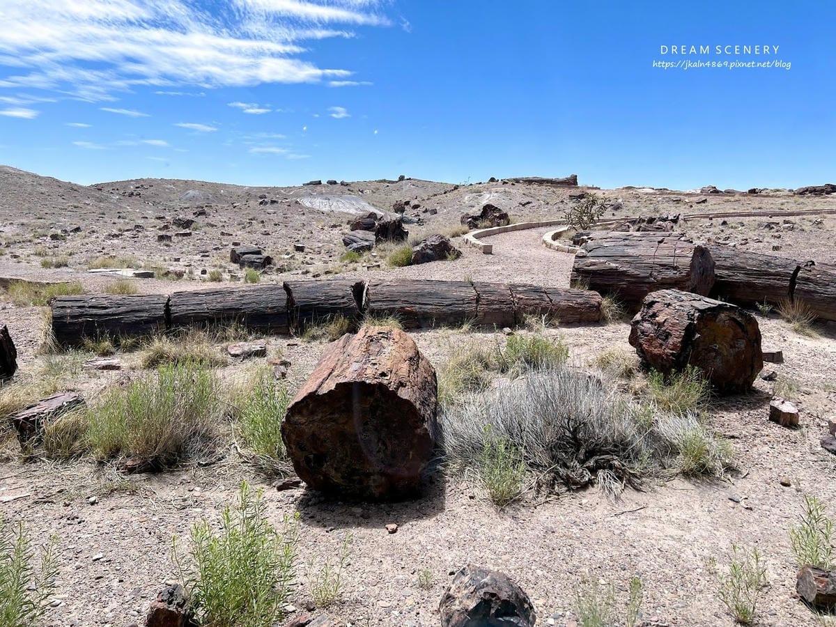 【美國-Arizona】穿越億萬年時光的旅程│石化森林國家公 【美國-Arizona】穿越億萬年時光的旅程│石化森林國家公